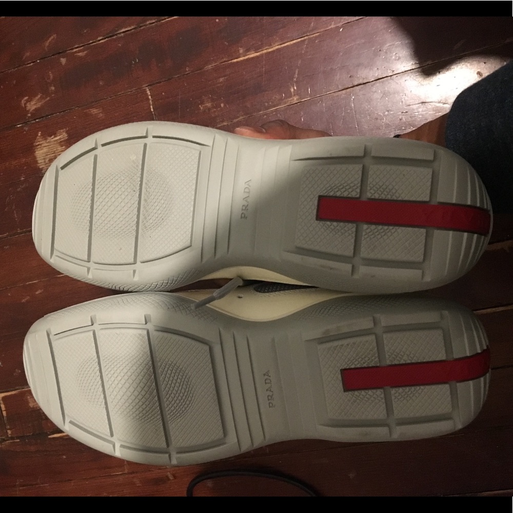 Women’s Prada America’s Cup Sneaker - Picture 5 of 6